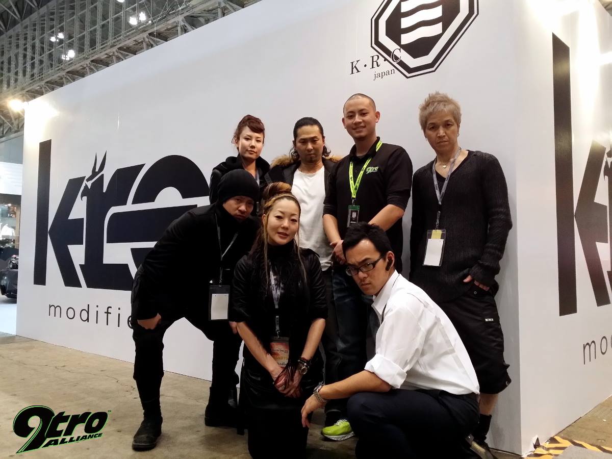 With Team KRC, long time supporters of 9tro since 2013.
[Tokyo Auto Salon, Osaka Auto Messe, Japan]