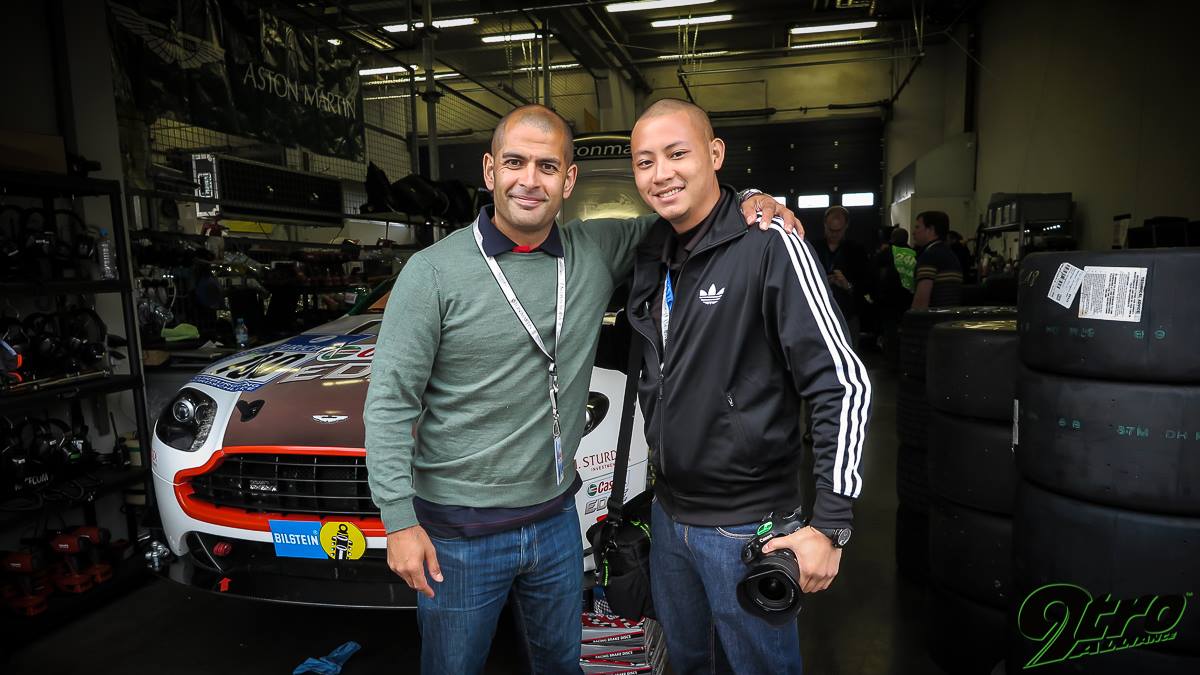 With Motoring Journalist and British Race Driver Chris Harris.
[Nürburgring, Germany]