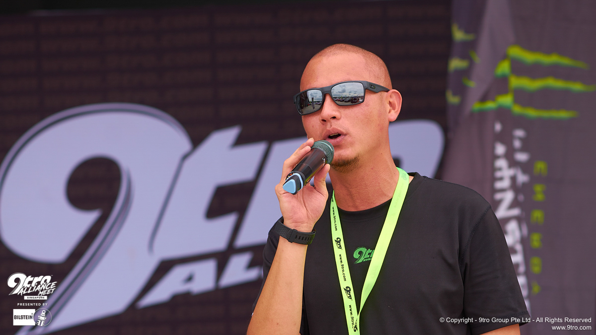 Hong Tsui 9tro - [Event Host] Largest Automotive-Enthusiasts Public Event in Singapore (9tro Alliance Meet)