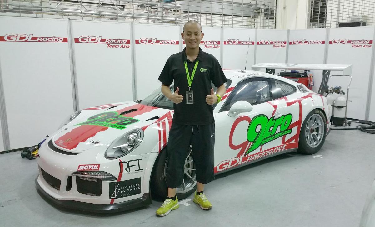 Hong Tsui - 9tro - At the 2015 Sepang 12 Hours Endurance Race