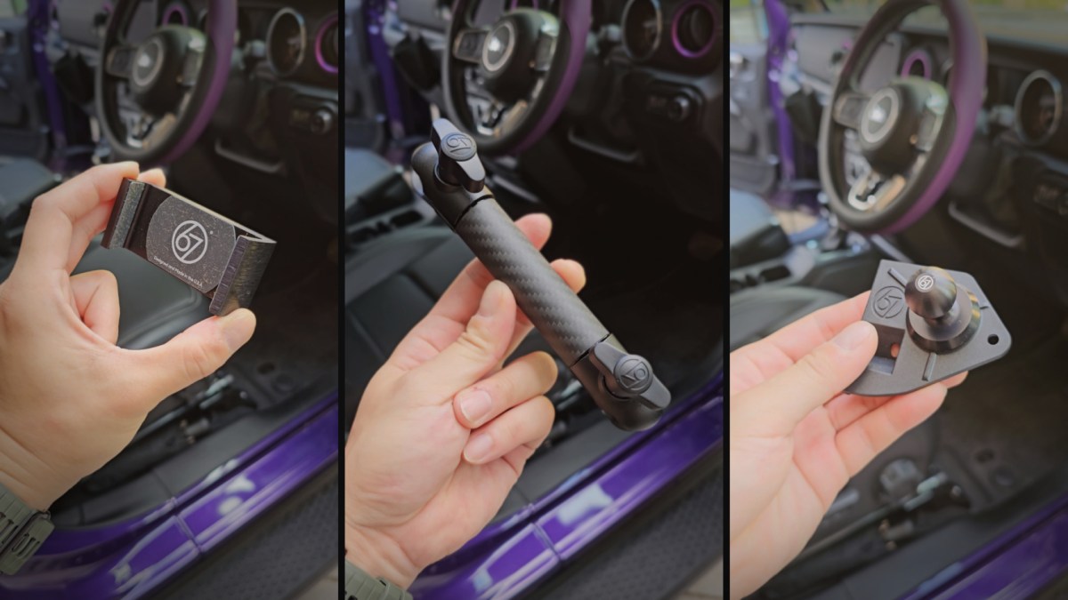 67 Designs Cellphone Mount / Jeep Wrangler JL