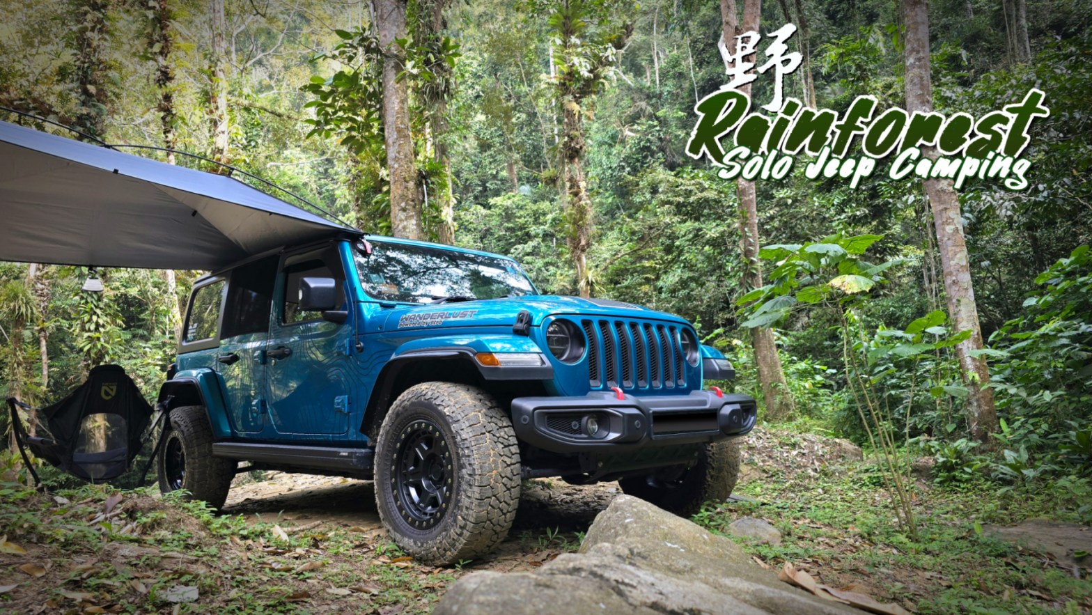 Wild Rainforest Solo Jeep Camping
